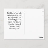 Hoe mooi is je woonplaats O LORD Almighty? Briefkaart (Achterkant)