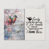 Hoe mooi is je woonplaats O LORD Almighty? Briefkaart (Voorkant)