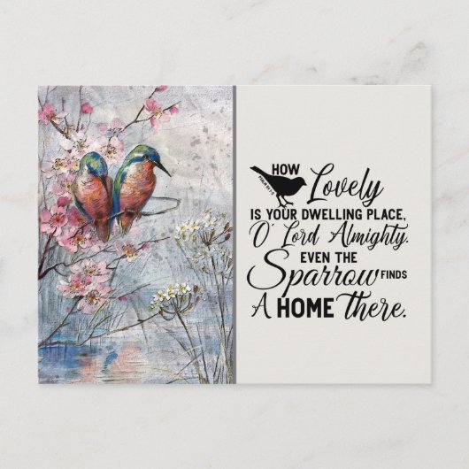 Hoe mooi is je woonplaats O LORD Almighty? Briefkaart (Voorkant)