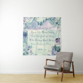 Hoe mooi op de bergen tapijt wandkleed (In situ)