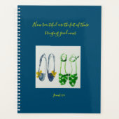 Hoe mooi zijn de voeten...Tara Lillian kunstwerk Planner (Voorkant)