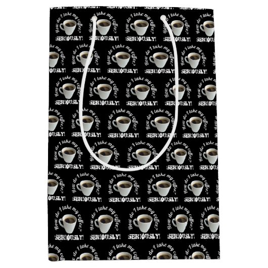 Hoe neem ik mijn koffie? Cadeautasje (Voorkant)