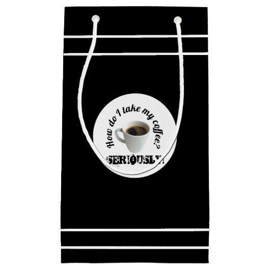 Hoe neem ik mijn koffie? Cadeautasje (Voorkant)