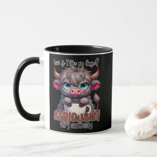 Hoe neem ik mijn koffie? Ernstig heel ernstig Mok