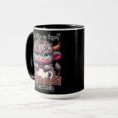 Hoe neem ik mijn koffie? Ernstig heel ernstig Mok (Voorkant links)