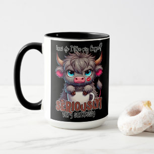Hoe neem ik mijn koffie? Ernstig heel ernstig Mok