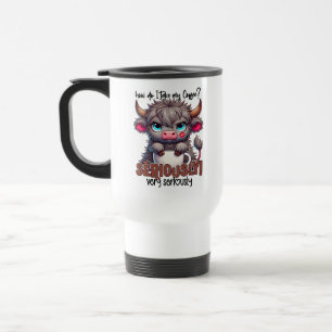Hoe neem ik mijn koffie? Ernstig heel ernstig  Reisbeker