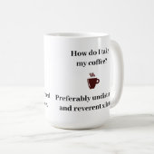 Hoe neem ik mijn koffie? koffiemok (Voorkant rechts)