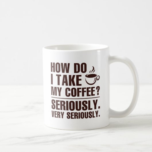 Hoe Neem Ik Mijn Koffie Koffiemok (Rechts)
