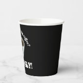 Hoe neem ik mijn koffie? Papieren Beker (Links)