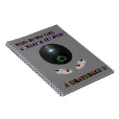 Hoe noem je een bedrieger bij Lawn Bowls, grappig Notitieboek (Rechterzijde)