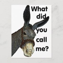 Hoe noemde je me? briefkaart