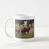 Hoe nu bruine Koe Koffiemok (Links)