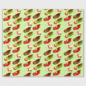 Hoe nu de Vakantie het Verpakken Papier bezit (Vlak)