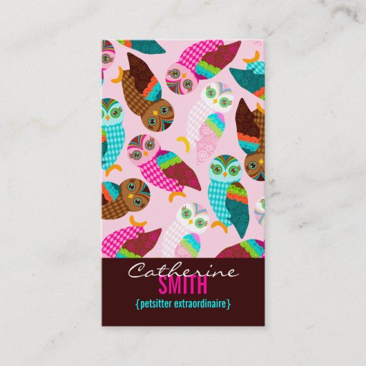 Hoe nu kleine eigenaars? Verticaal Visitekaartje (Voorkant)