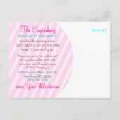 Hoe nu Kleine Owl? Grote opening Uitnodiging Briefkaart (Achterkant)