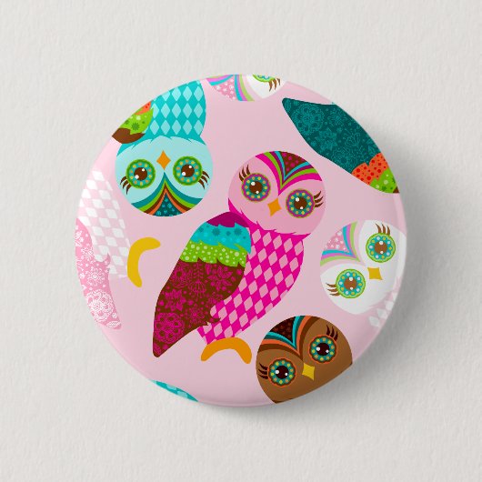 Hoe nu Kleine Owl? Ronde Button 5,7 Cm (Voorkant)
