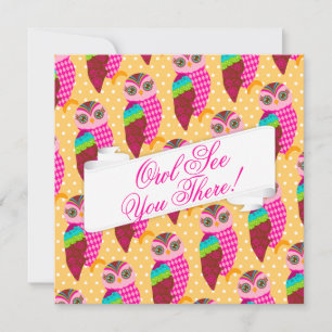 Hoe nu roze omhoog ziet u daar Aangepaste uitnodig Kaart