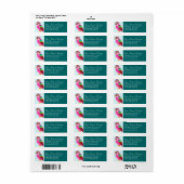 Hoe nu Roze Uil? Etiket (Full Sheet)