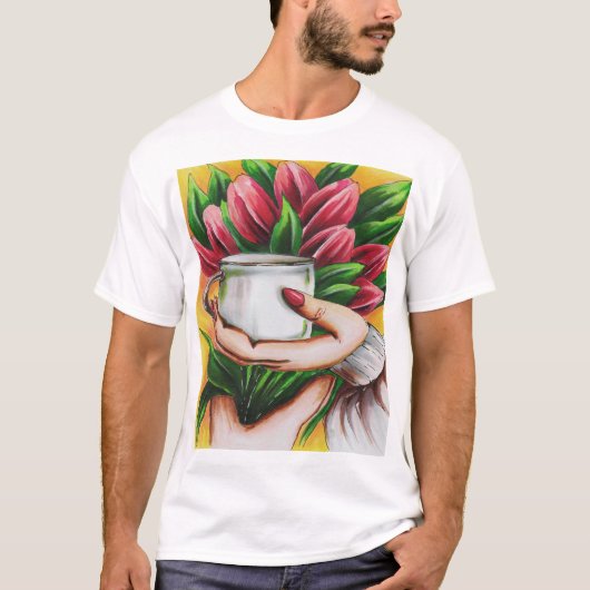 Hoe om te gaan met fragiel t-shirt (Voorkant)