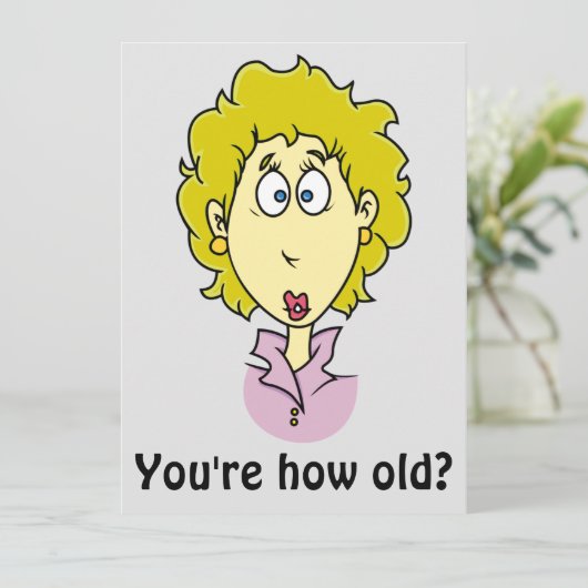 Hoe oud ben je? (Staand voorkant)