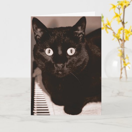 Hoe oud ben je? kaart (Gele Bloem)