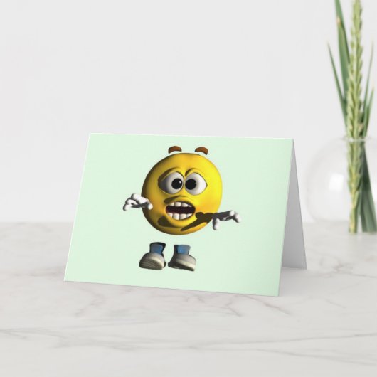 Hoe oud ben je?! kaart (Voorkant)