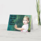 Hoe oud, ben je niet zwanger? kaart (Voorkant)