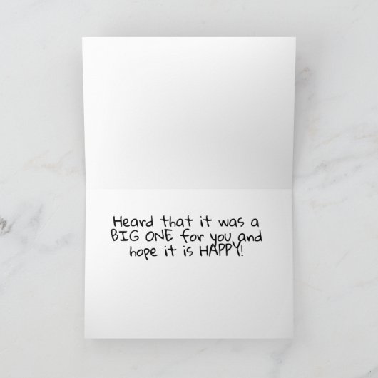 *HOE OUD BEN JE?* ZEGT NOSY PUPS GELUKKIGE VERJAAR KAART (Binnen)