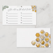 Hoe oud is de Bride to Bee-spelkaart? Informatiekaartje (Voorkant / Achterkant)