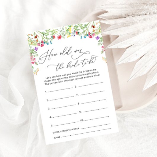 Hoe oud is de bruid te zijn tuin bruids spel