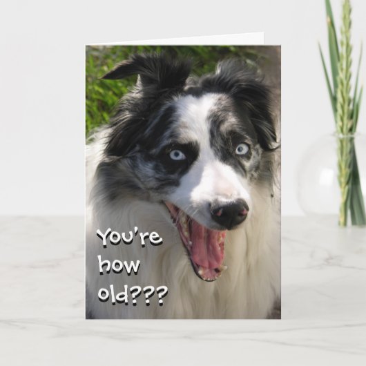 Hoe oud Kaart (Voorkant)