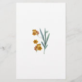 Hoe oud moest de bruid zijn? Bloemen - Game Flyer (Achterkant)
