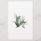 Hoe oud moest de bruid zijn? Bloemen - Spel Flyer (Achterkant)