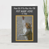 Hoe Oud? ~ 'over Hill Kaart (Voorkant)