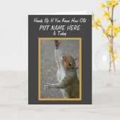 Hoe Oud? ~ 'over Hill Kaart (Gele Bloem)