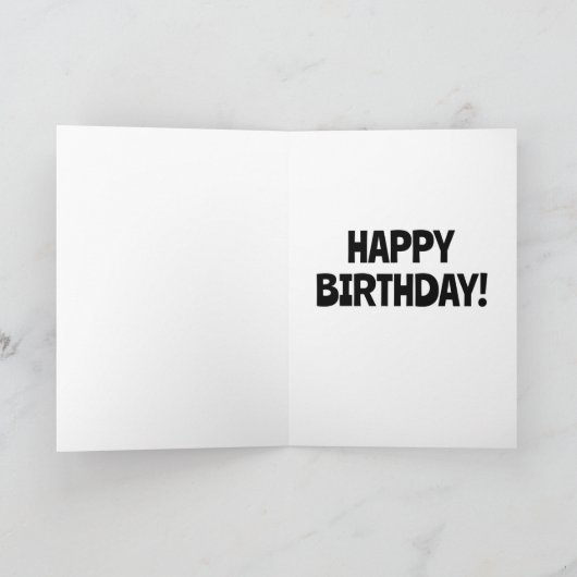 Hoe oud! Schattigee Cartoon Koeien Happy Birthday Kaart (Binnen)