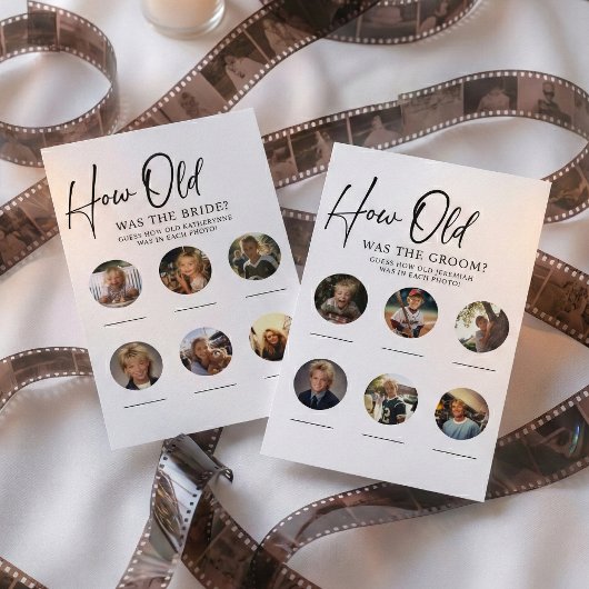 Hoe oud waren bruid bruidegom verlovingsfeest spel