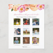 Hoe oud waren ze Baby shower? (Voorkant)