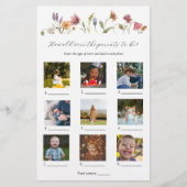 Hoe oud waren ze Baby shower? (Voorkant)