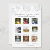 Hoe oud waren ze Baby shower spel Kaart (Voorkant)