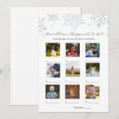 Hoe oud waren ze Baby shower spel Kaart (Voorkant / Achterkant)