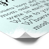 Hoe oud waren ze? Bunny Poster (Hoek)