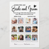 Hoe oud waren ze gokken de leeftijd Vrijgezellenfe (Voorkant)