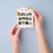 Hoe oud waren ze Lemon Baby Shower Spel Flyer (Hand)