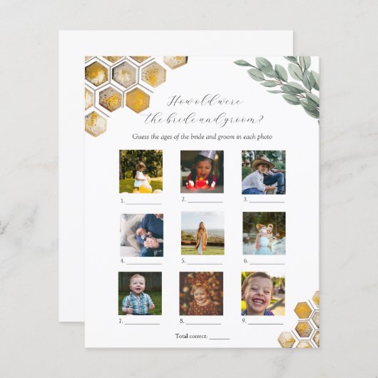 Hoe oud waren ze Vrijgezellenfeest? (Voorkant / Achterkant)