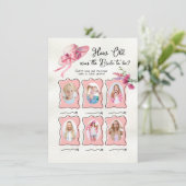 Hoe oud was Bride Derby Pink Pet Bruidsspel Kaart (Staand voorkant)