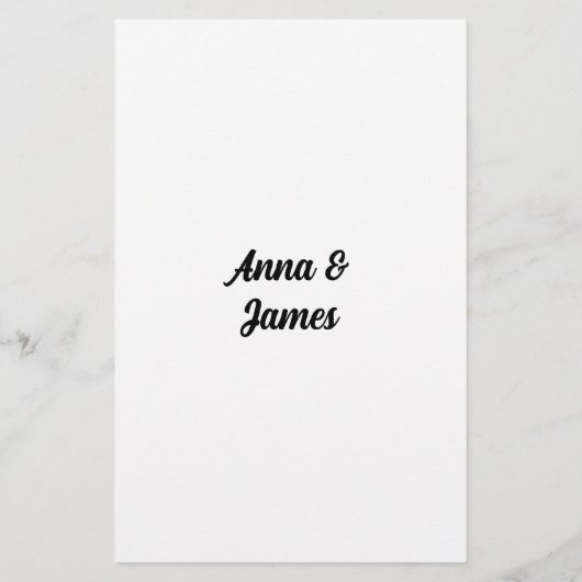 Hoe oud was bruid en bruidegom bruiloft gokken spe flyer (Achterkant)