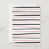 Hoe oud was bruid Hand getrokken boog bruids spel Kaart (Achterkant)