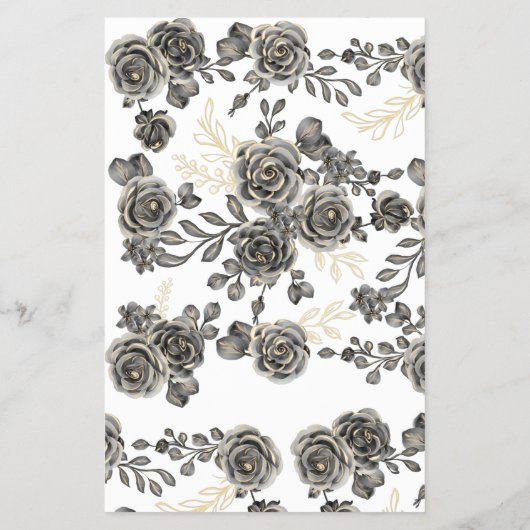 Hoe oud was de Black&Gold Rozen Shower Game Card? Flyer (Achterkant)